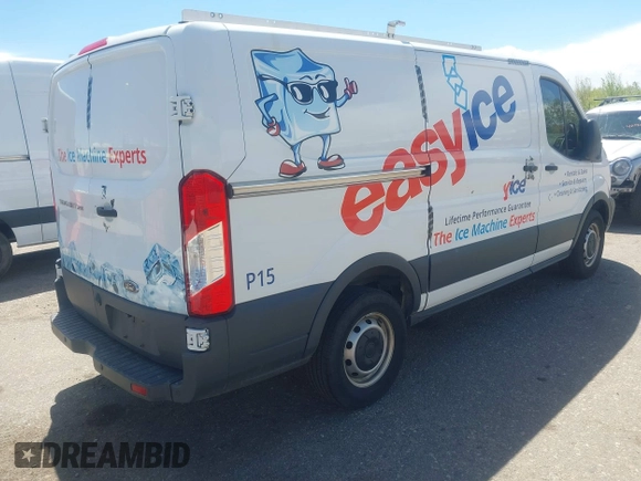2017 Ford Transit with VIN 1FTYR1YG5HKA76216, listed as a IAAI auction lot 42147495 with 141,138 mi miles. Bid and sale history available at carsss.com. Image 4.