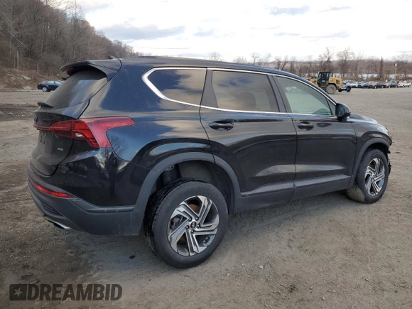 2023 Hyundai Santa Fe SE with VIN 5NMS1DAJ2PH619701, listed as a Copart auction lot 88244315 with 33,265 mi miles and Salvage Title. Bid and sale history available at carsss.com. Image 3.