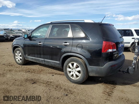 2012 Kia Sorento LX with VIN 5XYKTDA21CG196309, listed as a Copart auction lot 45978005 with 90,002 mi miles and Clean Title. Bid and sale history available at carsss.com. Image 2.