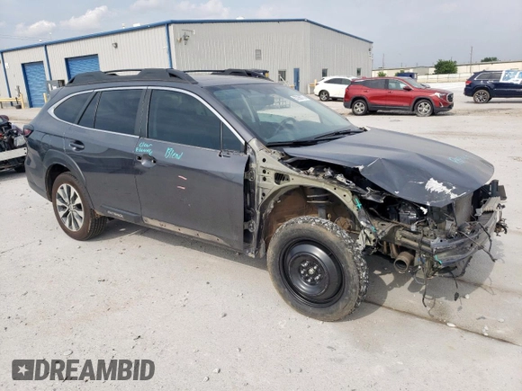 2023 Subaru Outback Limited XT with VIN 4S4BTGND6P3121396, listed as a Copart auction lot 57266775 with 58,574 mi miles and Salvage title. Bid and sale history available at DreamBid. Image 4.