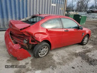 2008 Ford Focus SE with VIN 1FAHP33N98W116951, listed as a Copart auction lot 47527265 with 105,278 mi miles and Non Repairable. Bid and sale history available at carsss.com. Image 3.