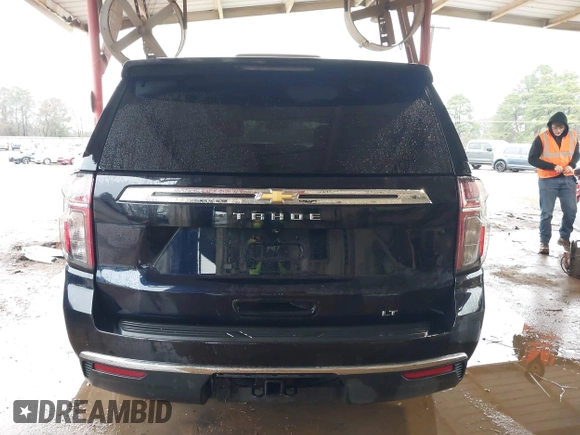 2023 Chevrolet Tahoe LT with VIN 1GNSKNKD8PR557980, listed as a IAAI auction lot 41562421 with 29,586 mi miles and . Bid and sale history available at DreamBid. Image 15.