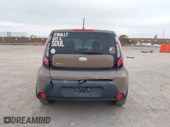 2014 Kia Soul with VIN KNDJN2A24E7061917, listed as a IAAI auction lot 41590995 with Not Provided miles and . Bid and sale history available at DreamBid. Image 15.