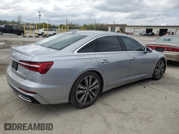 2019 Audi A6 Premium Plus with VIN WAUL2AF21KN041472, listed as a Copart auction lot 54169205 with 102,414 mi miles and Clean Title. Bid and sale history available at carsss.com. Image 3.