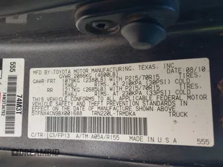 2011 Toyota Tacoma with VIN 5TFNX4CN9BX001688, listed as a IAAI auction lot 41668398 with 138,014 mi miles and . Bid and sale history available at DreamBid. Image 9.