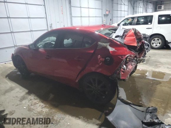 2018 Mazda 3 Grand Touring with VIN 3MZBN1W36JM217890, listed as a Copart auction lot 45745375 with 81,797 mi miles and Salvage Title. Bid and sale history available at carsss.com. Image 2.