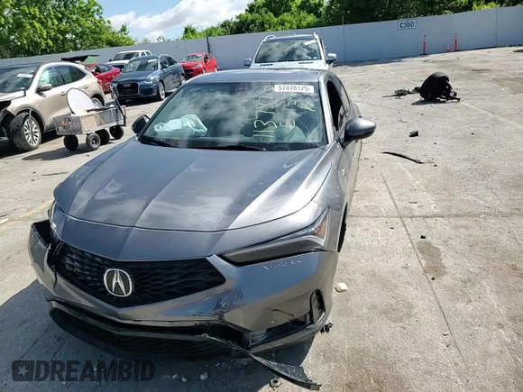 2024 Acura Integra Technology with VIN 19UDE4H63RA002868, listed as a Copart auction lot 57478175 with 41,770 mi miles and Salvage title. Bid and sale history available at DreamBid. Image 13.