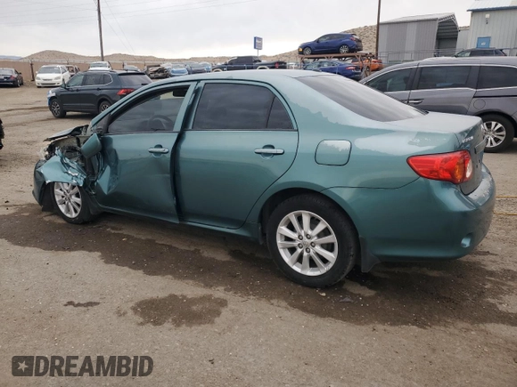 2009 Toyota Corolla with VIN JTDBL40E39J040700, listed as a Copart auction lot 52193715 with 167,837 mi miles and Salvage Title. Bid and sale history available at carsss.com. Image 2.