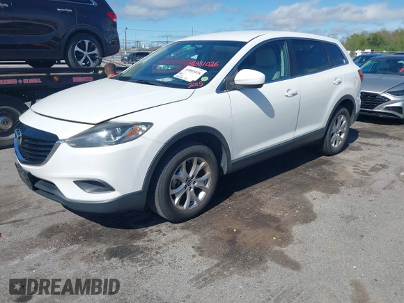 2015 Mazda CX-9 Sport with VIN JM3TB2BV3F0455632, listed as a IAAI auction lot 41881026 with 102,201 mi miles and . Bid and sale history available at carsss.com. Image 17.