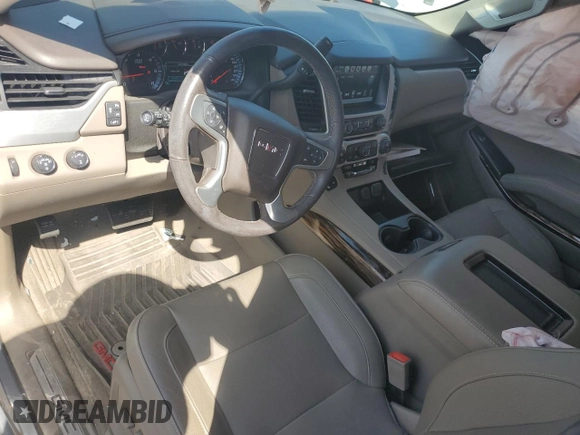 2019 GMC Yukon SLT with VIN 1GKS2BKC5KR310542, listed as a Copart auction lot 75235994 with 20,358 mi miles and Salvage Title. Bid and sale history available at DreamBid. Image 7.
