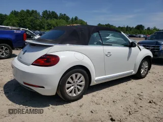 2018 Volkswagen Beetle S with VIN 3VW5DAAT7JM514853, listed as a Copart auction lot 60546195 with 62,143 mi miles and Salvage title. Bid and sale history available at DreamBid. Image 3.