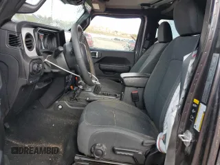 2024 Jeep Wrangler Sport S with VIN 1C4RJXN64RW202828, listed as a Copart auction lot 54202415 with 30,459 mi miles and Salvage title. Bid and sale history available at DreamBid. Image 7.