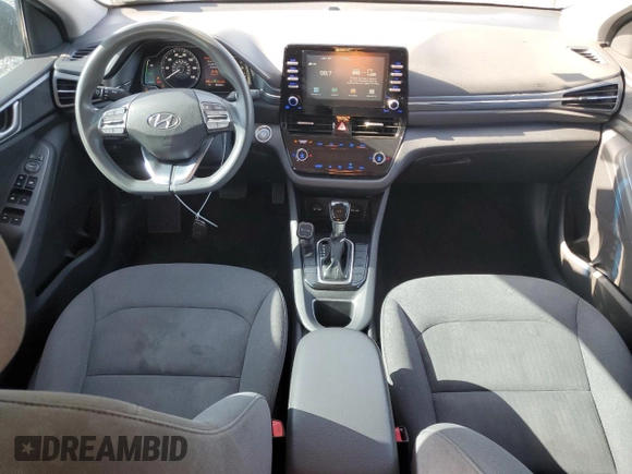 2020 Hyundai Ioniq Blue with VIN KMHC65LC2LU226385, listed as a Copart auction lot 61989965 with 184,834 mi miles and Salvage title. Bid and sale history available at DreamBid. Image 8.