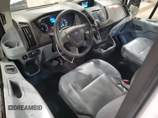 2019 Ford Transit with VIN 1FTYE2CM7KKB51357, listed as a Copart auction lot 52594215 with 94,789 mi miles and Salvage title. Bid and sale history available at DreamBid. Image 8.