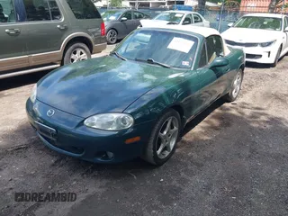 2001 Mazda MX-5 Miata z VIN JM1NB353010212273, wystawiony jako IAAI lot #42472564 z przebiegiem 191 319 mil mil oraz . Historia ofert i sprzedaży dostępna na DreamBid. Obrazek 2.