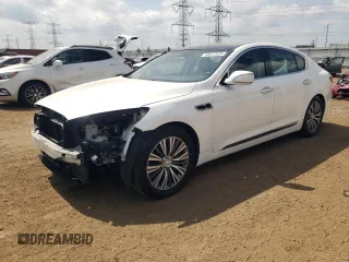 2016 Kia K900 Premium with VIN KNALT4D30G6031379, listed as a Copart auction lot 68472634 with 65,668 mi miles and Salvage Title. Bid and sale history available at carsss.com. Image 1.