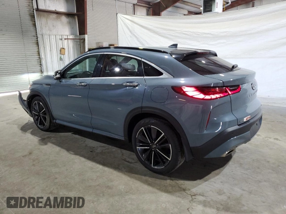 2022 Infiniti QX55 Essential z VIN 3PCAJ5K34NF103470, wystawiony jako Copart lot #62749264 z przebiegiem 51 091 mil mil oraz Szkoda całkowita • Salvage title. Historia ofert i sprzedaży dostępna na DreamBid. Obrazek 2.