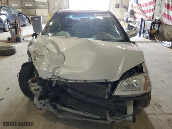 2001 Honda Civic EX with VIN 1HGEM21921L040519, listed as a Copart auction lot 52630005 with 0 mi miles and Salvage Title. Bid and sale history available at carsss.com. Image 5.