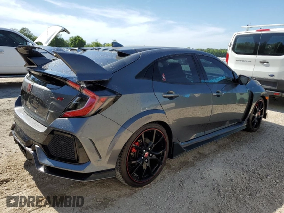 2019 Honda Civic Type R Touring z VIN SHHFK8G74KU201425, wystawiony jako Copart lot #49583654 z przebiegiem 25 603 mil mil oraz Nie do naprawy • Non repairable. Historia ofert i sprzedaży dostępna na DreamBid. Obrazek 3.