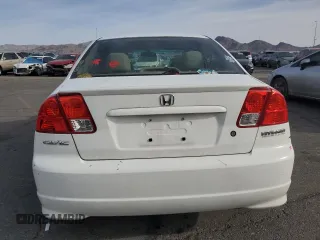 2005 Honda Civic with VIN JHMES96625S012449, listed as a Copart auction lot 51875435 with 166,452 mi miles and Salvage Title. Bid and sale history available at DreamBid. Image 6.