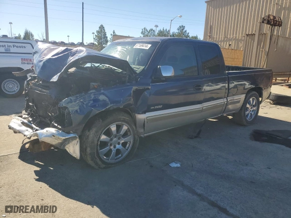 2001 Chevrolet Silverado 1500 LT with VIN 2GCEC19T111325889, listed as a Copart auction lot 87169414 with 0 mi miles and Salvage Title. Bid and sale history available at carsss.com. Image 1.