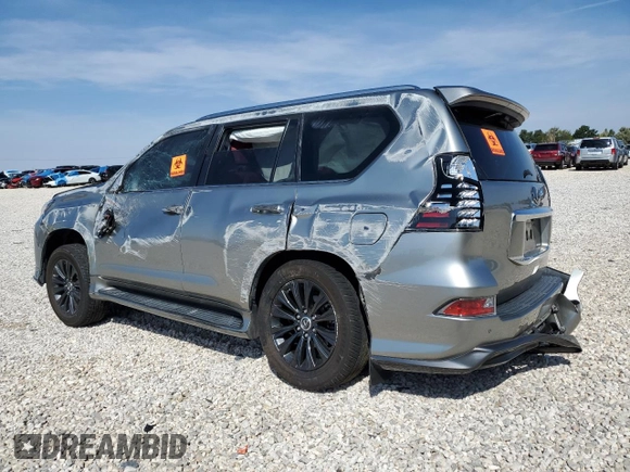 2023 Lexus GX with VIN JTJAM7BX0P5369155, listed as a Copart auction lot 71053914 with 0 mi miles and Salvage Title. Bid and sale history available at carsss.com. Image 2.