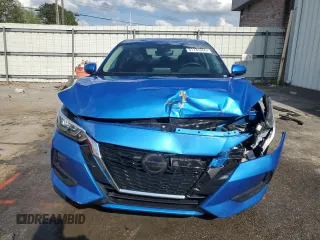 2020 Nissan Sentra SV with VIN 3N1AB8CV3LY290803, listed as a Copart auction lot 51131655 with 39,764 mi miles and Salvage Title. Bid and sale history available at DreamBid. Image 5.