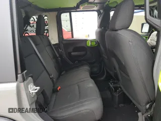 2019 Jeep Wrangler Unlimited Sport S with VIN 1C4HJXDG3KW648464, listed as a Copart auction lot 60468205 with 74,711 mi miles and Salvage title. Bid and sale history available at DreamBid. Image 11.