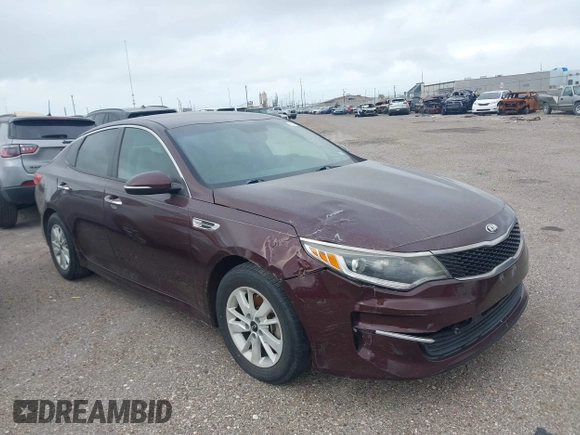 2017 Kia Optima LX with VIN 5XXGT4L3XHG160254, listed as a IAAI auction lot 41622748 with 80,012 mi miles. Bid and sale history available at carsss.com. Image 12.