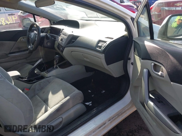 2012 Honda Civic Cpe LX with VIN 2HGFG3B54CH564669, listed as a IAAI auction lot 41680165 with 82,502 mi miles. Bid and sale history available at carsss.com. Image 5.