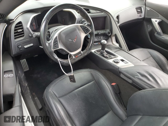 2015 Chevrolet Corvette Z06 2LZ with VIN 1G1YR2D67F5606760, listed as a Copart auction lot 65966274 with 37,287 mi miles and Non Repairable. Bid and sale history available at carsss.com. Image 8.