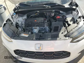 2024 Honda HR-V LX with VIN 3CZRZ1H34RM727051, listed as a Copart auction lot 44580075 with 15,573 mi miles and Salvage Title. Bid and sale history available at DreamBid. Image 12.