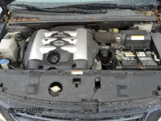 2006 Kia Sedona LX with VIN KNDMB233166078998, listed as a Copart auction lot 53814545 with 156,112 mi miles and Salvage Title. Bid and sale history available at carsss.com. Image 12.