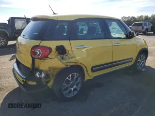 2014 FIAT 500L Trekking with VIN ZFBCFADH4EZ021618, listed as a Copart auction lot 41621115 with 130,143 mi miles and Salvage Title. Bid and sale history available at DreamBid. Image 3.