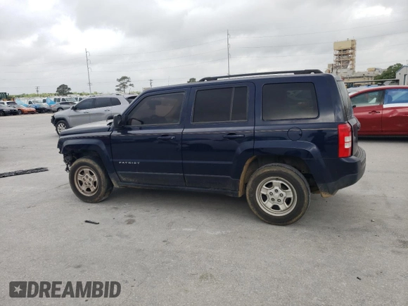 2016 Jeep Patriot Sport z VIN 1C4NJPBB7GD554259, wystawiony jako Copart lot #51657235 z przebiegiem Nie podano mil oraz Szkoda całkowita • Salvage title. Historia ofert i sprzedaży dostępna na DreamBid. Obrazek 2.