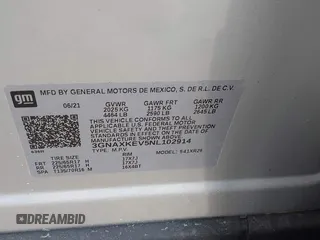 2022 Chevrolet Equinox LT with VIN 3GNAXKEV5NL102914, listed as a IAAI auction lot 41971296 with 69,413 mi miles. Bid and sale history available at carsss.com. Image 9.