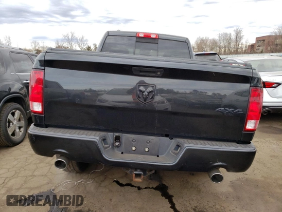 2017 Ram 1500 Express with VIN 1C6RR7FT1HS588974, listed as a Copart auction lot 48034835 with 135,358 mi miles and Salvage Title. Bid and sale history available at carsss.com. Image 6.