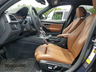 2017 BMW 3 Series 330i xDrive with VIN WBA8D9G31HNU65104, listed as a Copart auction lot 58523515 with 54,856 mi miles and Salvage title. Bid and sale history available at DreamBid. Image 7.