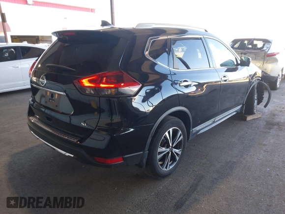 2018 Nissan Rogue SV with VIN 5N1AT2MTXJC832517, listed as a IAAI auction lot 41685726 with 79,269 mi miles and . Bid and sale history available at carsss.com. Image 4.