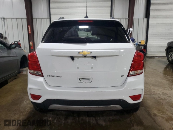 2020 Chevrolet Trax LT with VIN 3GNCJPSB3LL116180, listed as a Copart auction lot 57795485 with 52,576 mi miles and Salvage title. Bid and sale history available at DreamBid. Image 6.