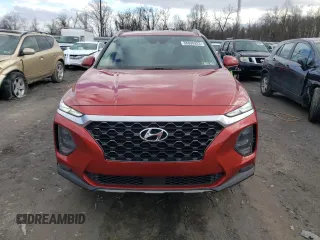 2020 Hyundai Santa Fe SEL with VIN 5NMS3CAD7LH142983, listed as a Copart auction lot 38890333 with 42,956 mi miles. Bid and sale history available at carsss.com. Image 5.