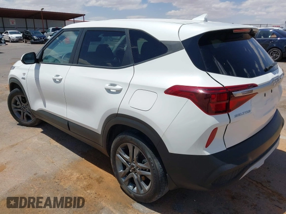 2023 Kia Seltos LX with VIN KNDEPCAA7P7367893, listed as a IAAI auction lot 42184883 with 21,993 mi miles and . Bid and sale history available at DreamBid. Image 3.