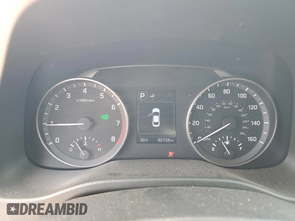 2018 Hyundai Elantra SEL z VIN 5NPD84LF1JH338125, wystawiony jako Copart lot #55301485 z przebiegiem 82 728 mil mil oraz Szkoda całkowita • Salvage title. Historia ofert i sprzedaży dostępna na DreamBid. Obrazek 9.