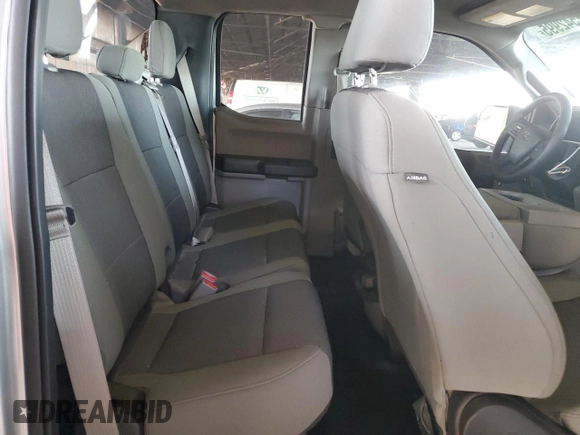 2015 Ford F-150 XL with VIN 1FTEX1CP0FKE50583, listed as a Copart auction lot 52542995 with 51,656 mi miles and Salvage Title. Bid and sale history available at carsss.com. Image 10.