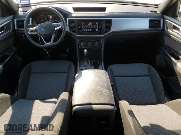 2021 Volkswagen Atlas S with VIN 1V2AC2CA3MC205553, listed as a Copart auction lot 72906374 with 40,916 mi miles and Salvage title. Bid and sale history available at DreamBid. Image 8.