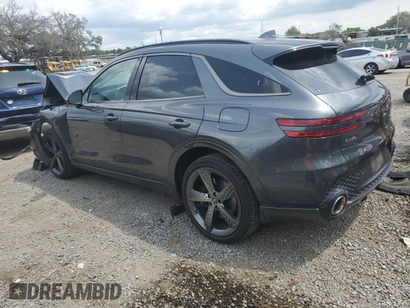 2024 Genesis GV70 2.5T z VIN 5NMMADTB2RH002137, wystawiony jako Copart lot #55901405 z przebiegiem 28 732 mil mil oraz Szkoda całkowita • Salvage title. Historia ofert i sprzedaży dostępna na DreamBid. Obrazek 2.