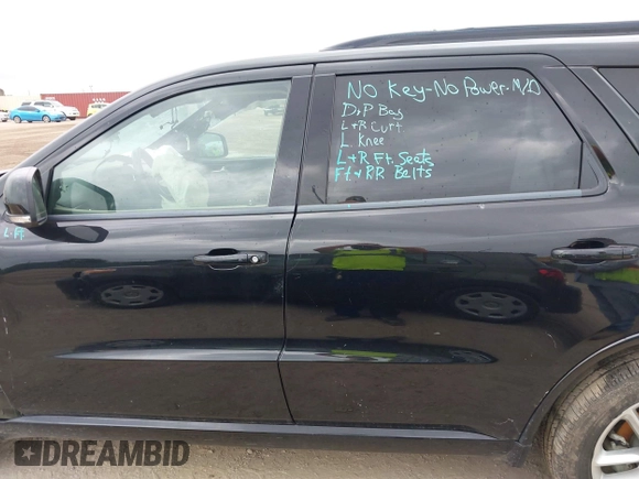 2023 Dodge Durango GT with VIN 1C4RDJDG9PC677551, listed as a IAAI auction lot 42420746 with Not provided miles and . Bid and sale history available at DreamBid. Image 14.