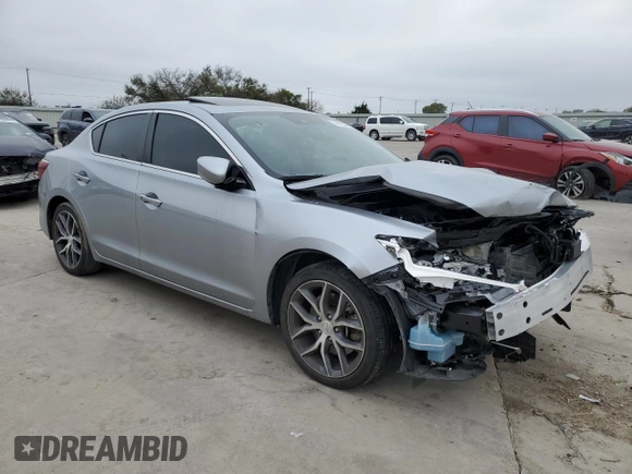 2022 Acura ILX Premium with VIN 19UDE2F71NA000868, listed as a Copart auction lot 79695344 with Not Provided miles and Salvage Title. Bid and sale history available at DreamBid. Image 4.