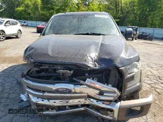 2015 Ford F-150 XLT with VIN 1FTEW1EG9FFC53288, listed as a Copart auction lot 52575555 with 118,816 mi miles and Salvage title. Bid and sale history available at DreamBid. Image 5.