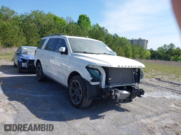 2023 Ford Expedition Limited with VIN 1FMJU2A84PEA53365, listed as a IAAI auction lot 41683102 with 21,147 mi miles and . Bid and sale history available at DreamBid. Image 1.